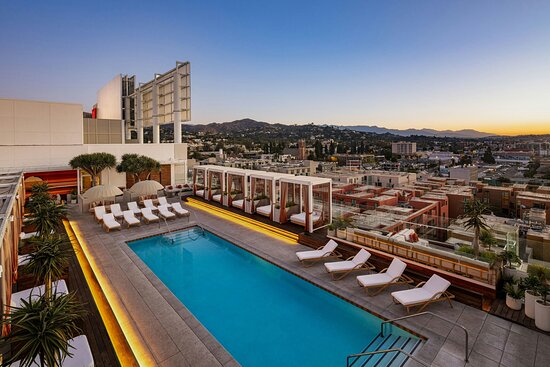 LA tour hotel pickup list all hotels